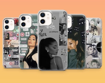 Ariana Grande Phone Case Pop Music Glam Singer Cover for iPhone 17, 17Pro, 17Pro Max, 16, 15, 14, 13, 12, Samsung S26, S25, A16, Pixel 10, 9