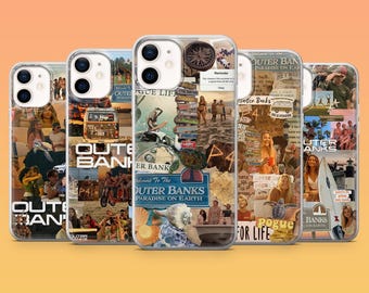 Custodia per telefono Outer Banks Pogue Life OBX Maybank Cover per iPhone 17, 17 Pro Max, 16, 15, 14, 13, 12, Samsung S26, S25, A16, Pixel 10, 9, 8