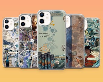 Percy Jackson Phone Case Camp Half Blood Cover for iPhone 17, 17Pro Max, 16, 15, 14, 13, 12, Samsung S26, S25, A16, Pixel 10Pro, 9A, 8A