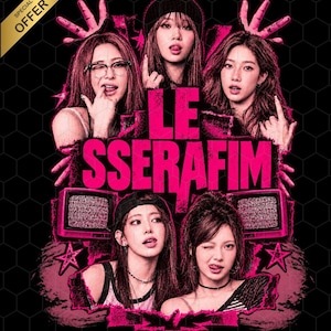 Le Sserafim Poster - Etsy