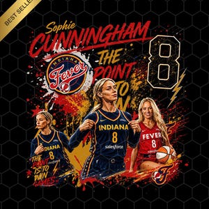 Sophie Elizabeth Cunningham PNG File - Indiana Fever (Download Digital)