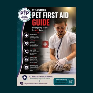 Vet-Written Pet First Aid Guide – Emergency Steps for All Pets (PDF Download)