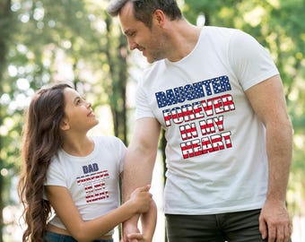 Dad Son Daughter Matching Shirts, Custom Family Tees, Father Kids Outfit, Matching Family Vacation Shirts
