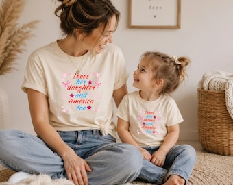 Mom Daughter Matching Shirts, Mommy And Me Tees, Custom Family Outfit, Matching Vacation Shirts for Girls