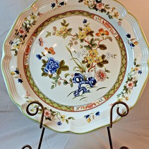 Mikasa Heritage Imari Bouquet 12.5” Round Serving Platter Chop Plate