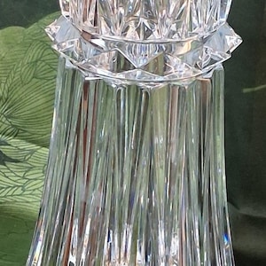 Mikasa Rainier Crystal Vase: Vertical Flared Ribbing, 10.25" image 5