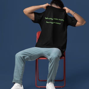 Camiseta de código binario para programadores: regalo sarcástico para programadores y desarrolladores. imagen 9