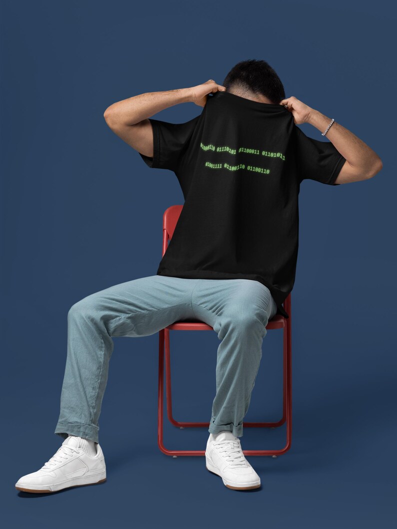 Camiseta de código binario para programadores: regalo sarcástico para programadores y desarrolladores. imagen 9