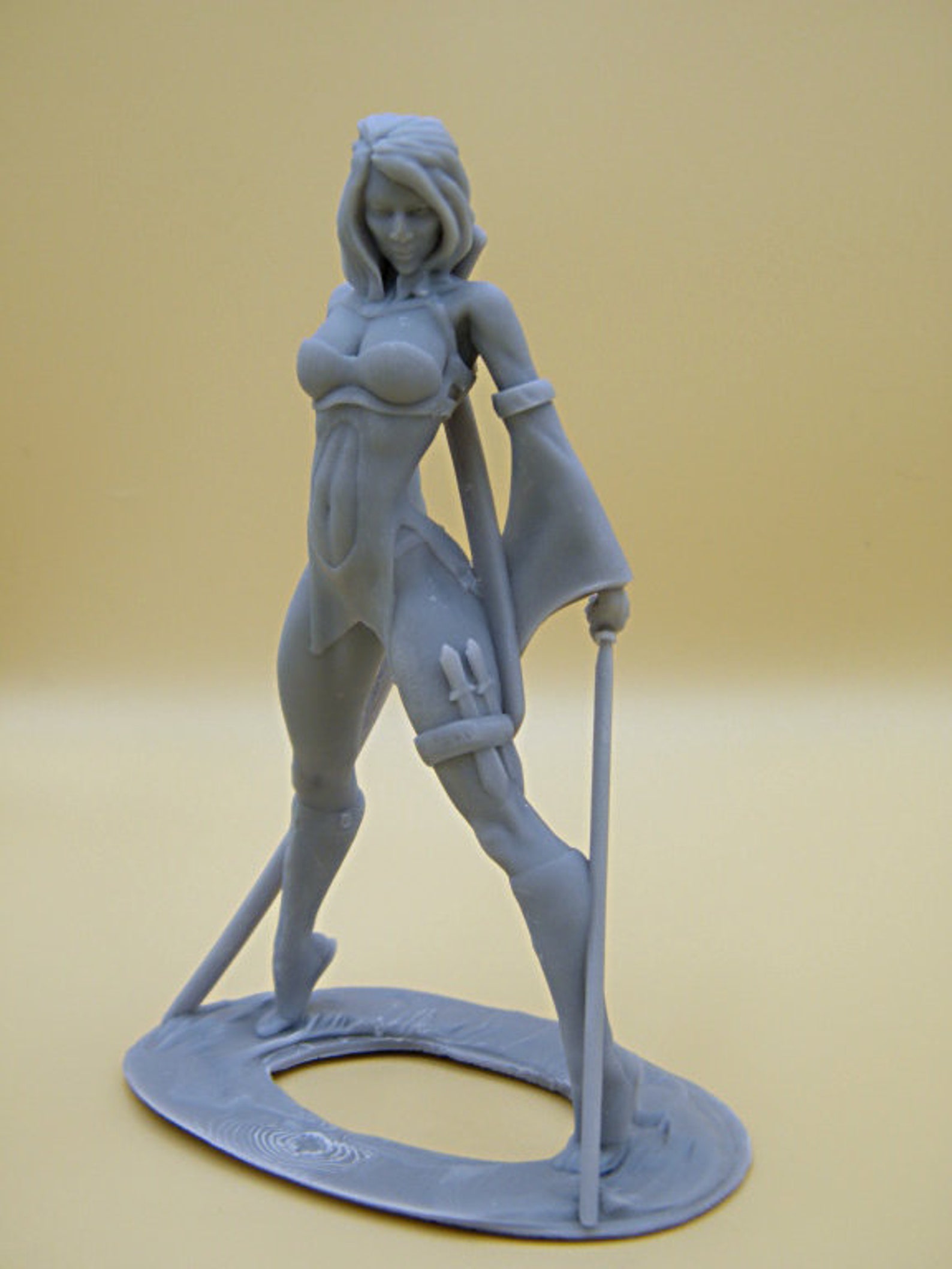 45 115 mm Resin Figure Model of sexy Girl with two Etsy