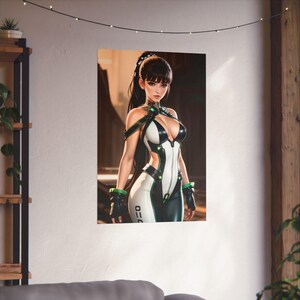 イヴ - エンド・オブ・ライン・アート・オリジナル - ステラブレードにインスパイアされたマットアートプリント - 枠なし 画像 12