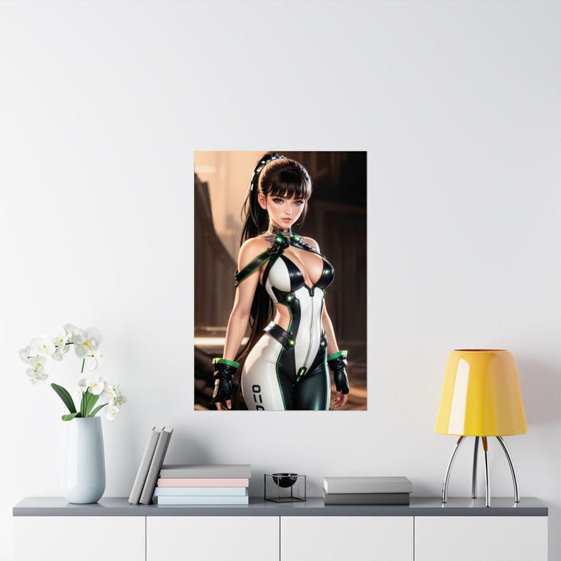 イヴ - エンド・オブ・ライン・アート・オリジナル - ステラブレードにインスパイアされたマットアートプリント - 枠なし 画像 14