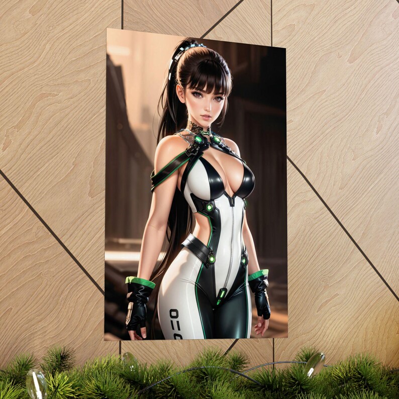 イヴ - エンド・オブ・ライン・アート・オリジナル - ステラブレードにインスパイアされたマットアートプリント - 枠なし 画像 4