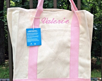 Canvas Tote Bag, Personalized Tote Bag