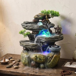 Bonsai Tree Water Fountain - Etsy