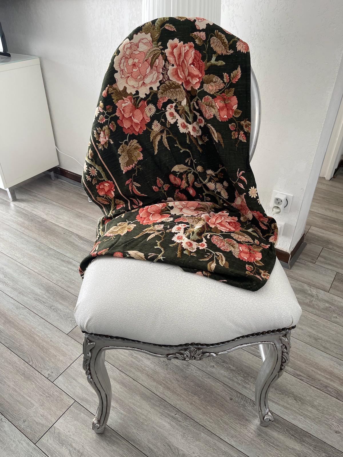 Coupon Tissu Atelier Tapisserie Toile Pour Siège, Coussin, Décoration - Multicolore, Occasion Bon état