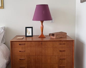 Authentic Børge Mogensen Teak Dresser — Søborg Møbelfabrik — Denmark 1960s — 4 Drawer — MCM Danish Modern