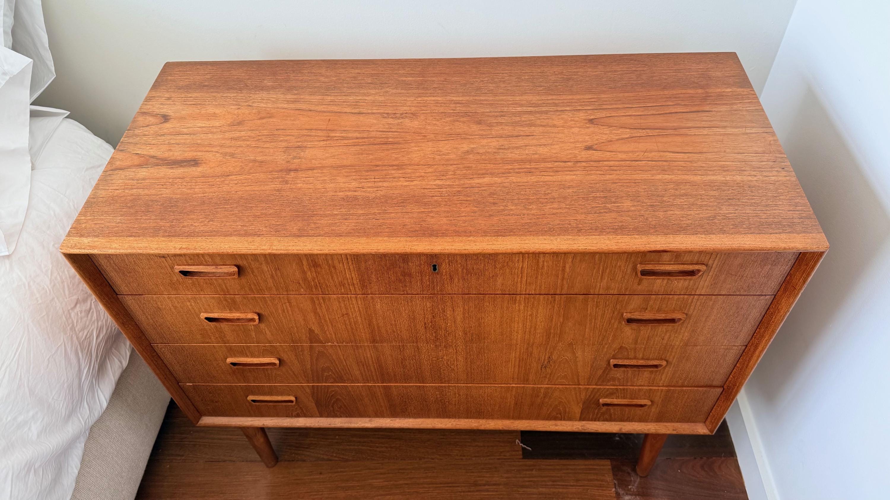 Authentic Børge Mogensen Teak Dresser — Søborg Møbelfabrik