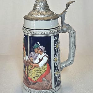 Vintage Gerz Beer Stein - Etsy