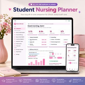究極の看護学生プランナー｜デジタル看護学生オーガナイザー｜SBARブレインシート｜ケアプラン｜GPA計算機｜臨床学習アプリ