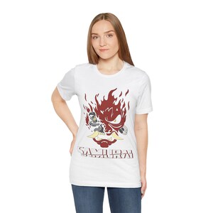 Johnny Silverhand Cosplay Unisex T-shirt - Cyberpunk 2077 image 2