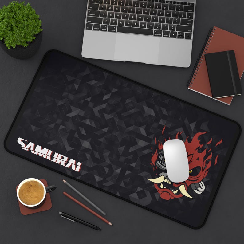 Samurai Large Neoprene Mouse Pad - Cyberpunk 2077 image 4