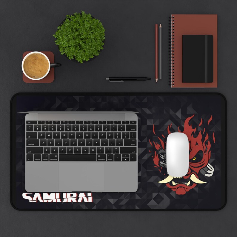 Samurai Large Neoprene Mouse Pad - Cyberpunk 2077 image 2