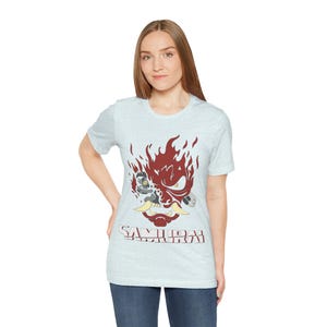Johnny Silverhand Cosplay Unisex T-shirt - Cyberpunk 2077 image 12