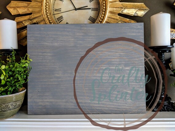 Gray Wood Sign Mock Up Digital Download Only Farmhouse