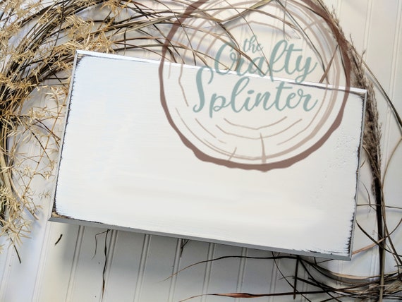 White Wood Sign Mock Up Digital Download Only Farmhouse