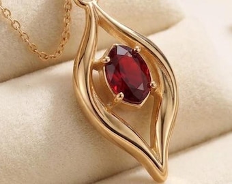 Organic Flame Birthstone | 925 Sterling Silver | Nature Inspired Gemstone | Meaningful Birthstone Gift
