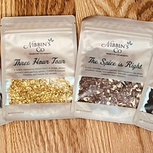 Set de regalo de degustación de té • Paquete variado de té a granel • Surtido de edulcorante de fruta del monje • Regalo de té sin azúcar • Set de té para el bienestar • Surtido de té caliente