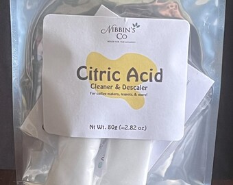 Citric Acid Powder • Natural Cleaner • Descaler