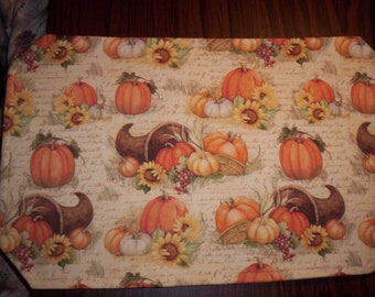 Fall Place Mat Set of EIGHT (8) *Free Shipping*