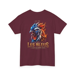France World Cup 2026 T Shirt Les Bleus Graphic Tee French Rooster Distressed Vintage Style Gift for France Football Fans Worldcup 26 image 11