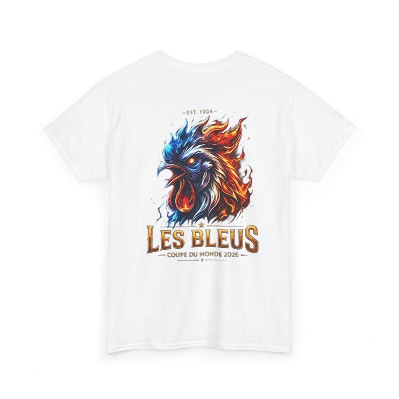 France World Cup 2026 T Shirt Les Bleus Graphic Tee French Rooster Distressed Vintage Style Gift for France Football Fans Worldcup 26 image 5
