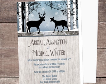 reception only invitation etsy