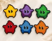 Video Game Inspired Pixel Art, Nintendo Fan Gift