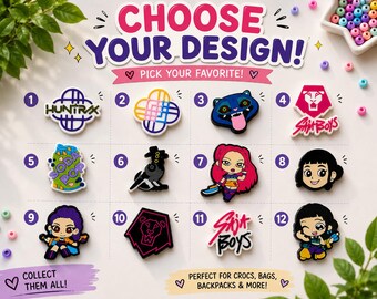 Custom Character Shoe Charms | Clog Accessories for Kids, Teens