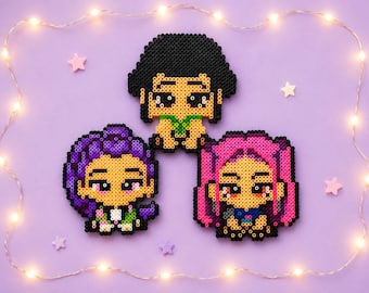 D3m0n Sl4y3r Perler Bead Art - Etsy