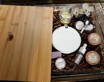Natural Skincare Facial-in-a-Box / Facial Kits Bundle Gift Self-Care Organics