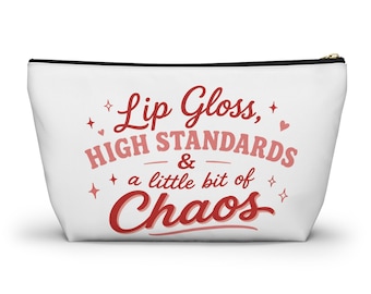 Läppglans Höga Standarder & Lite Kaos Tillbehörspåse