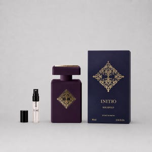 Initio Parfums Privés Side Effect Hand-Decanted Sample - Rum Saffron Cinnamon - Niche Perfume Decant imagem 1