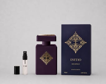 Initio Parfums Privés Side Effect Hand-Decanted Sample - Rum Saffron Cinnamon - Niche Perfume Decant