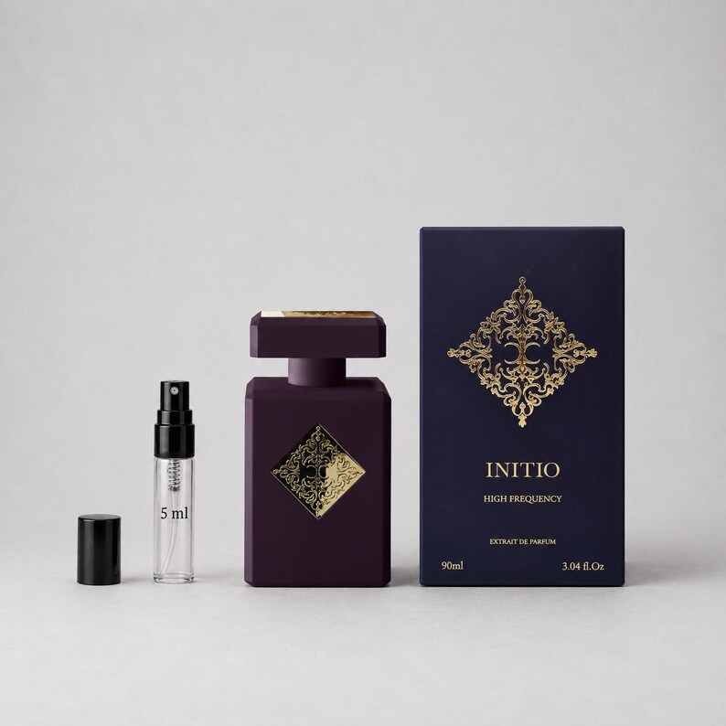Initio Parfums Privés Side Effect Hand-Decanted Sample - Rum Saffron Cinnamon - Niche Perfume Decant imagem 5