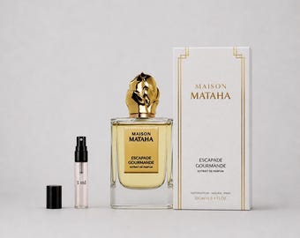 Maison Mataha Escapade Gourmande Hand-Decanted Sample - Pistachio Almond Hazelnut - Arab Middle Eastern Perfume Decant
