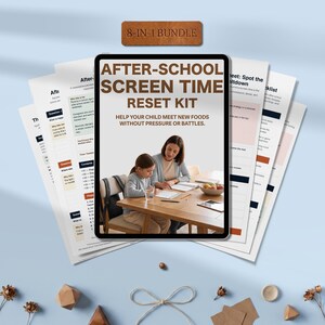 After-School Screen Time Reset Kit: Clear the routine, cut the arguing, and keep evenings moving.