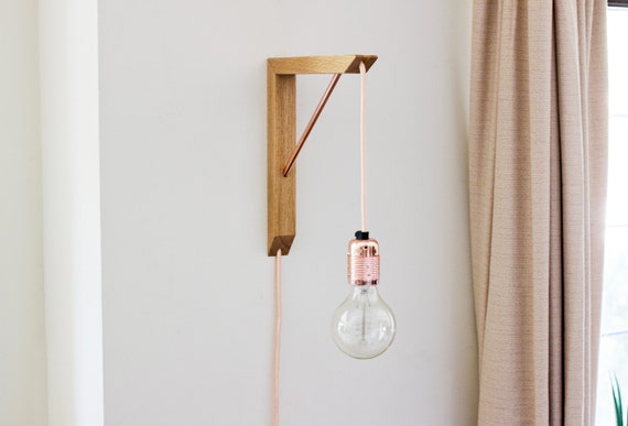 Lighting Bracket & Pendant Light Wooden Light Bracket Pendant