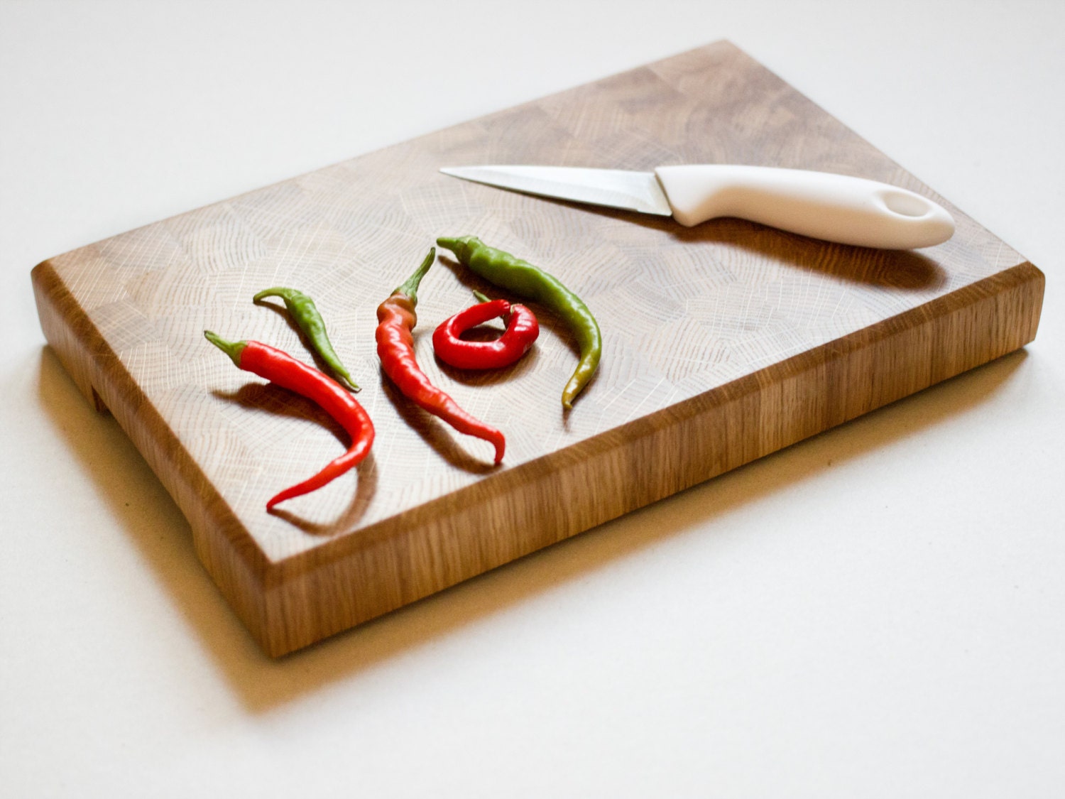 Oak Chopping Board End Grain Cutting Board Chopping Etsy