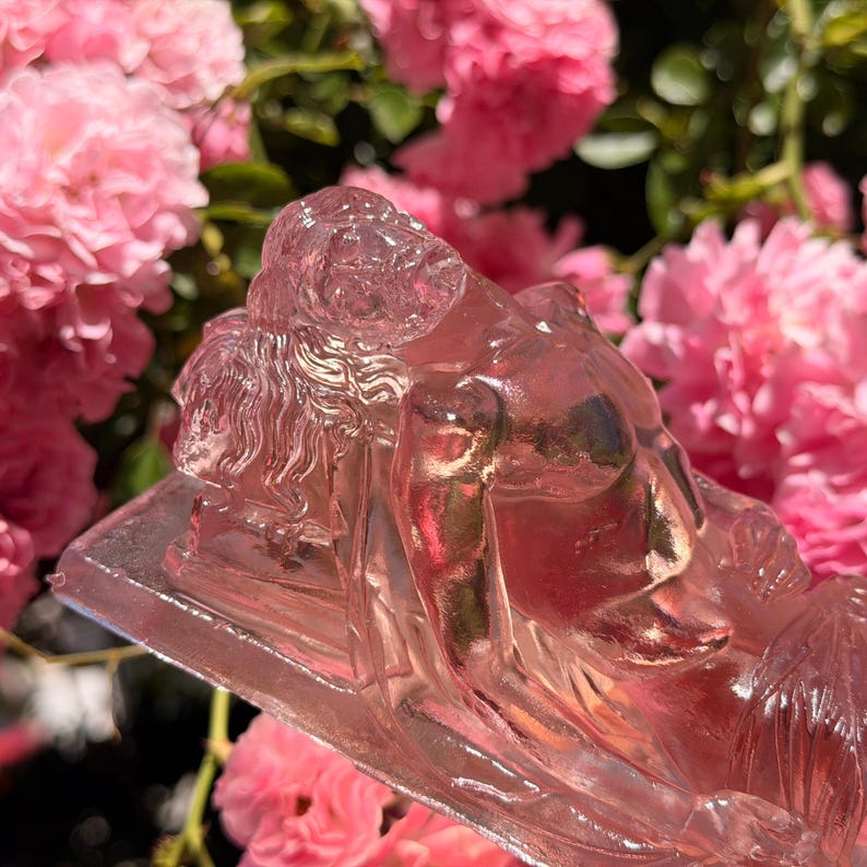 Transparent jesus Statue, Crystal Look Resin Sculpture, Christian Home Decor, Catholic Gift, Religious Art image 5