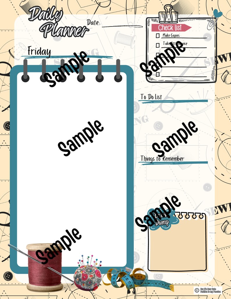 Teacher Weekly & Daily Planner| Digital Download| Teacher Organization ...